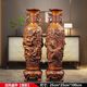 
Floor-standing vase, dragon and phoenix auspicious ornaments, a pair of Chinese-style A home living room foyer decorations, housewarming gifts for new homes