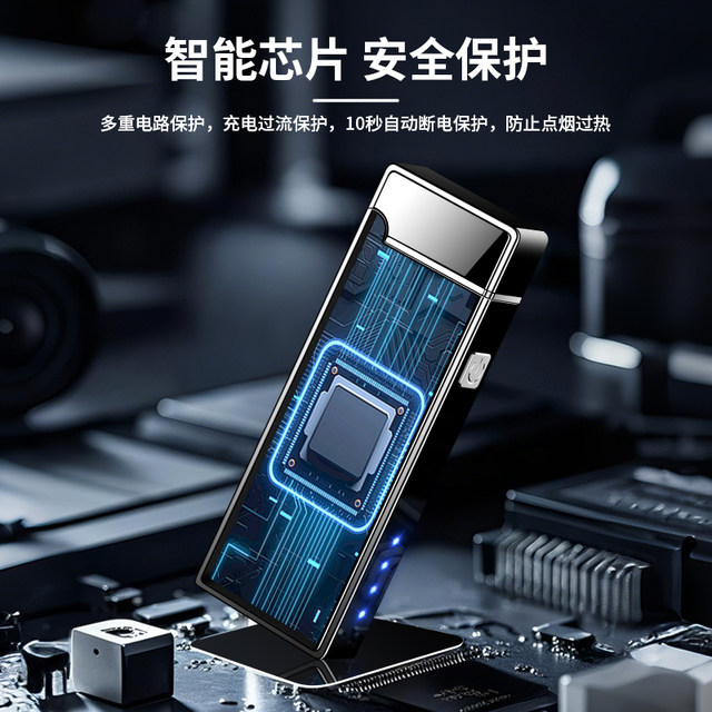 konest new dual arc pulse lighter rechargeable windproof igniter portable creative personality gift for men