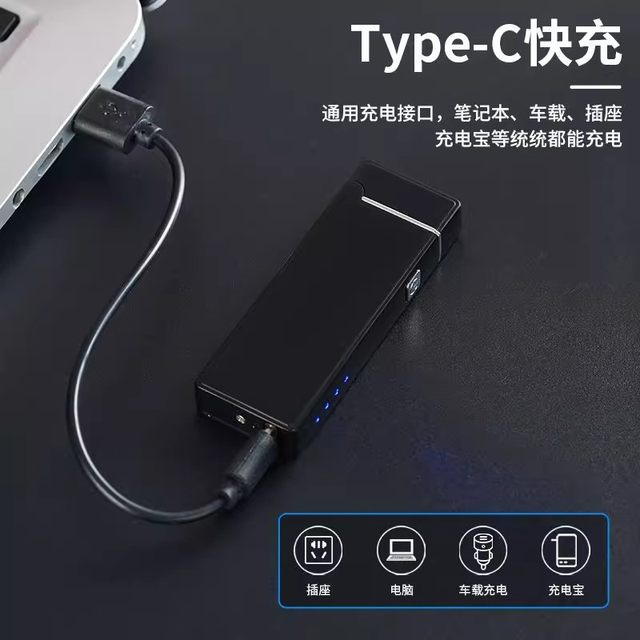 konest new dual arc pulse lighter rechargeable windproof igniter portable creative personality gift for men