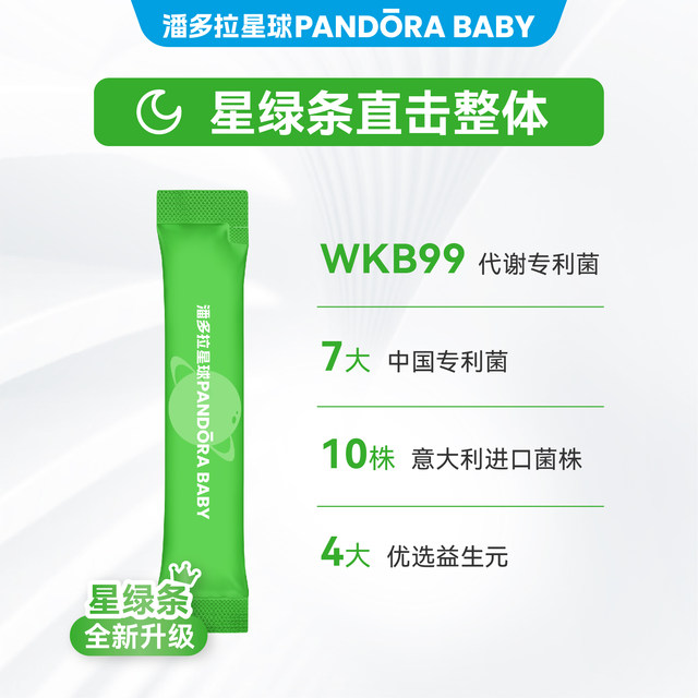 PANDORAPLANET Morning Blue Late Green Probiotic Genuine Adult B420 Prebiotic