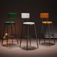 Household chair bar table chair leisure industry wind porch metal plus coffee shop high stool retro commercial hotel chair