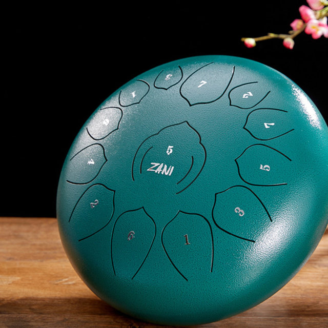 
ZNI Zhuoer Kongling Drum Beginner Steel Tongue Drum Wangyou Drum Kong Ming Drum 8/11/15 tone level color hollow drum