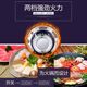 
Anjiale 2L split electric cooking pot 30 stainless steel noodle pot hot pot dormitory student small electric pot porridge electric pot