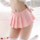Be careful with mini mini skirt A -line skirt super mini skirt sexy low waist large size charming spring and summer