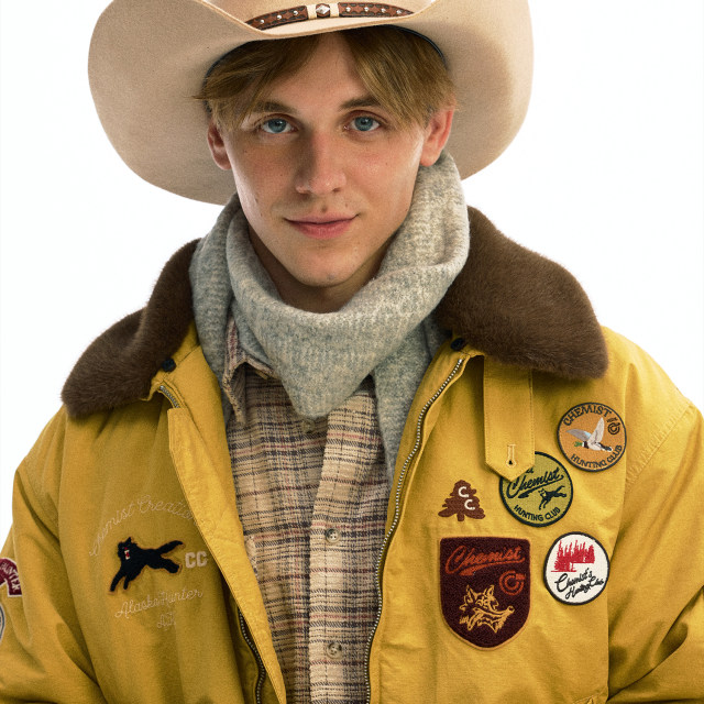 
Chemicals Alaska Deer Hunter Hair Collar Icefield B-15 Jacket J4_DGY/_B-15JACKET