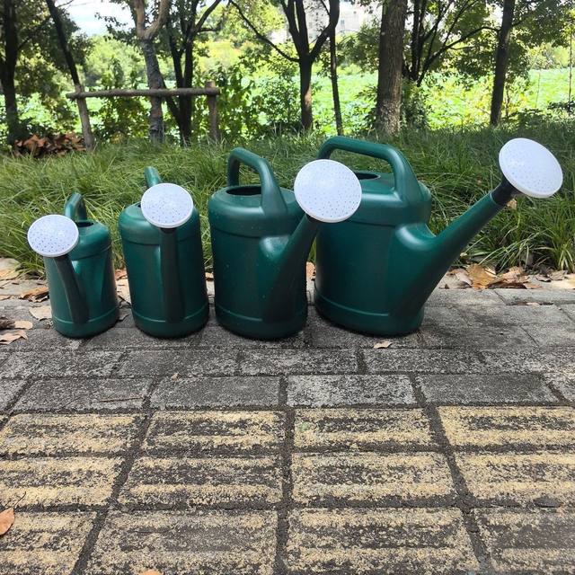 3-10L watering kettle long mouth large capacity plastic flower shower pot household cauliflower shower watering can gardening flower watering kettle