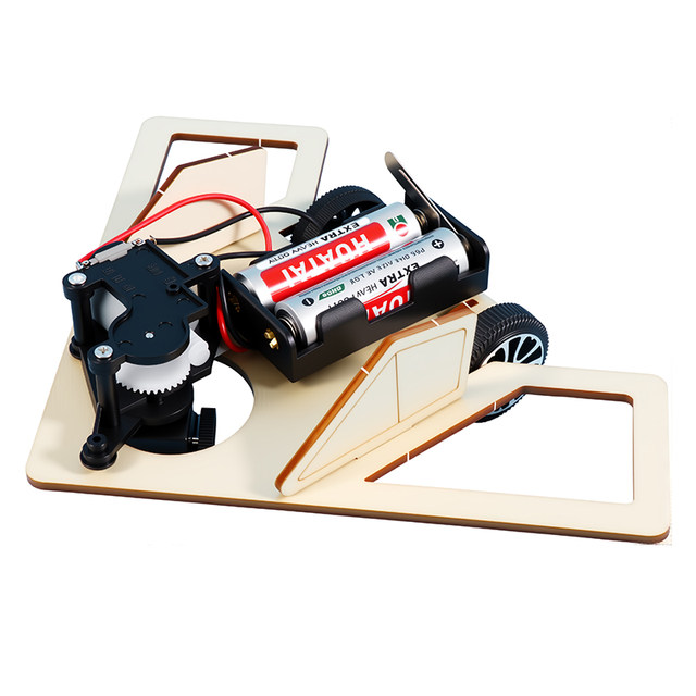 Obstacle avoidance aircraft robot technology small production children's science experiment small invention diy handmade material package