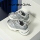 honeyGIRL thick-soled dad shoes for women 2025 new summer breathable mesh fashion sports and casual height-enhancing shoes