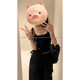 Black bow embroidered suspender vest for women in summer American hottie unique tight short top