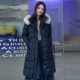XG Xue Ge 2024 winter new hooded fur collar black long white duck down jacket for women XJ406129A990