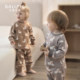 Baby home clothes and underwear sets baby autumn clothes and autumn pants spring and autumn boys clothes girls cotton children's pajamas