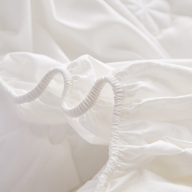 Waterproof bed cover single-piece A-class mother-child grade thickened cotton bed cover urine-insulating and breathable machine-washed mattress protective cover