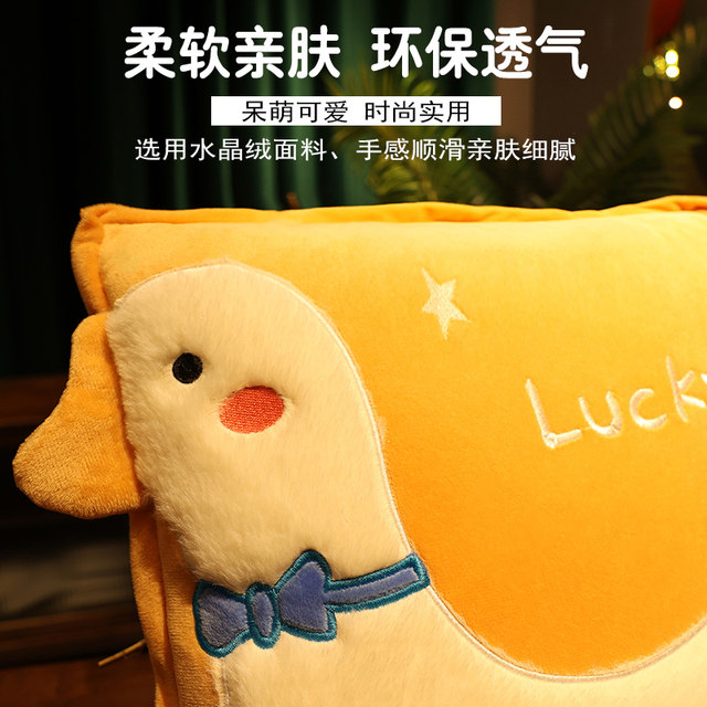 Pillow quilt dual -use thickened office folding nap pillow pillow carpet, two -in -one car, car pillow car
