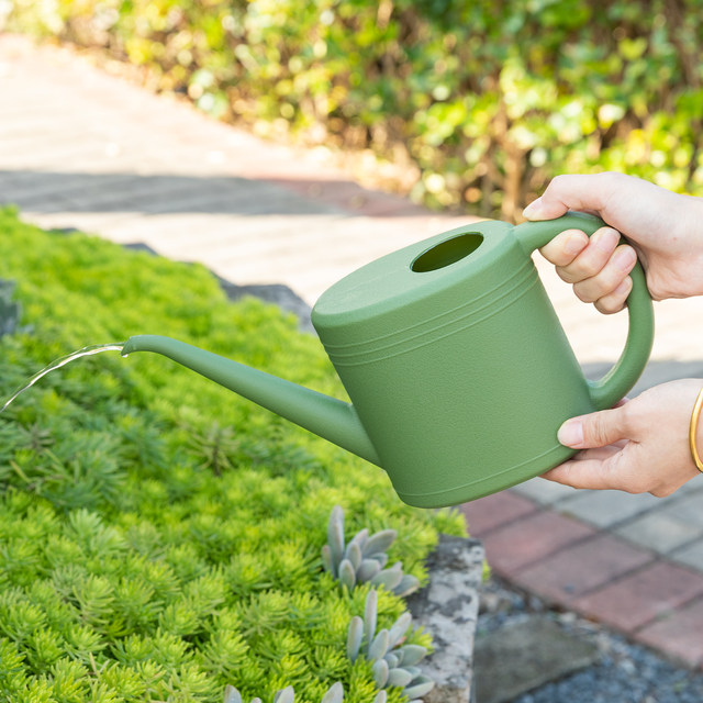 Long -mouth watering kettle, watering flower home gardening tools, pouring vegetables, pouring flowers, water pots, spray plastic spraying pot
