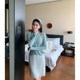 Benxi benxe miu ~ high-end casual mesh high waist hip short skirt retro polka dot A-line skirt women