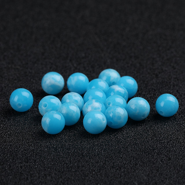 7A second generation imitation sea pattern stone loose bead bracelet men and women couple necklace diy handmade bracelet sweater chain