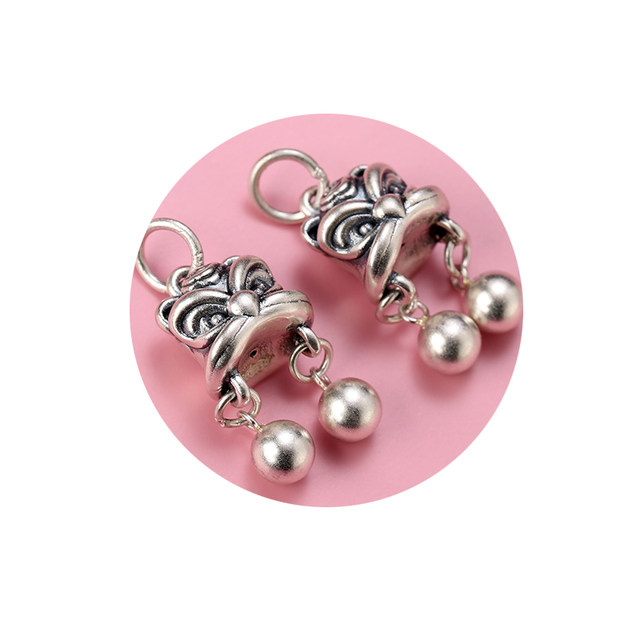 99 Pure Silver Lion Awakening Bracelet DIY Handmade Men's and Women's Bracelet Necklace Bag Pendant Pixiu Keychain Sterling Silver