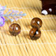 7A natural tea crystal loose bead bracelet for men and women DIY handmade bracelet for men and women DIY handmade bracelet for men and women necklace for five elements
