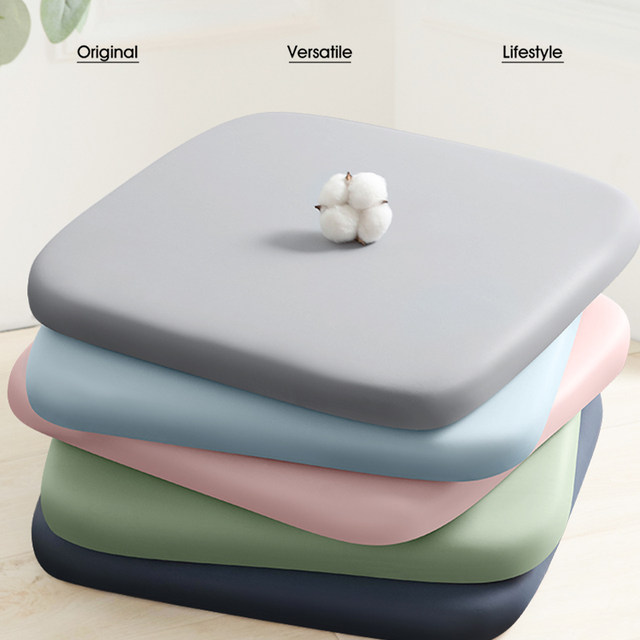 Memory foam cushion office chair cushion prevents buttock pain for a long time student classroom ice silk stool seat cushion fart cushion