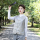 New Chinese style national style vest jacket women's fashionable waistcoat vest 40 years old and 50 years old middle-aged mother spring and autumn vest top