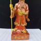 Moon Old Bronze Statue Pure Copper Happy God Home Ornaments Moon Old Star Lord God Statue Under the Moon Old Man Pulls Red Line Red Rope Red Lady
