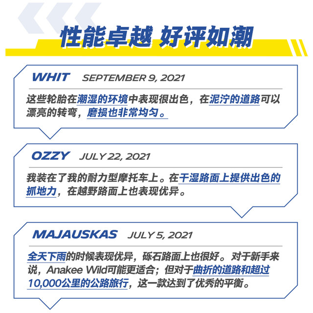 2 packs of Michelin motorcycle tires ANAKEE ADV110/80R19+150/70R17 BMW F750GS