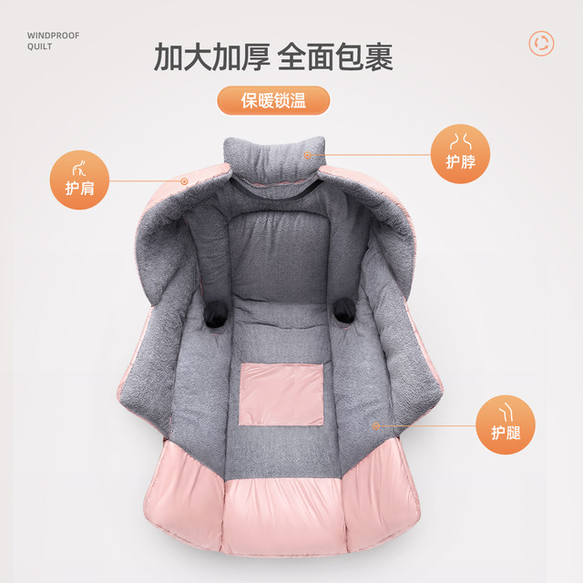 Electric car windshield quilt with velvet and thickening in winter 2025 new electric car battery car waterproof and enlarged cold and windproof cover