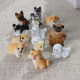 Cute mini puppy ornaments micro-landscape gardening car cake accessories diy doll accessories gifts