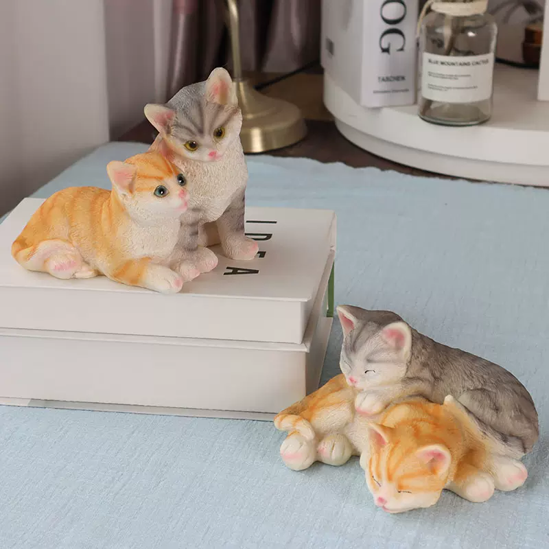 树脂仿真猫花园 新人首单立减十元 21年12月 淘宝海外