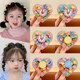 Candy color small grab clip children's cute hair clip headdress forehead princess head bang clip girl baby hair clip
