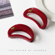 Sichuan Ye puppy grab clip 2025 new high-end hair clip with little hair volume shark clamp hair back head clip hair card