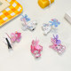 Creative female three -dimensional spring windmill hairpin baby hair accessories little girl cartoon crushing hair clip bangs clip princess headgear

