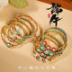 Colorful hand rope Hand -woven Dragon Boat Festival Mark -colored Bracelet Female Baby Babies Red Rope Children Little Dumplings Five -color Line