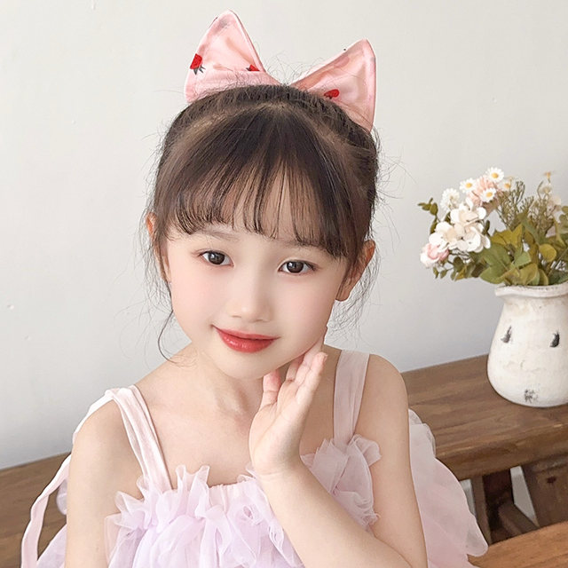 Lazy magic bow twisted chuck hair clip 2025 new children's bun artifact flower bud head dress hair clip