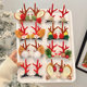 Christmas hairpins Christmas headdress decorations for adults and children antlers hairpins holiday dress hair accessories Christmas hat clips