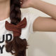 Japanese hair rope 2025 new high-end fabric tied low ponytail tied hairband women fashion hair accessories tied hair rope