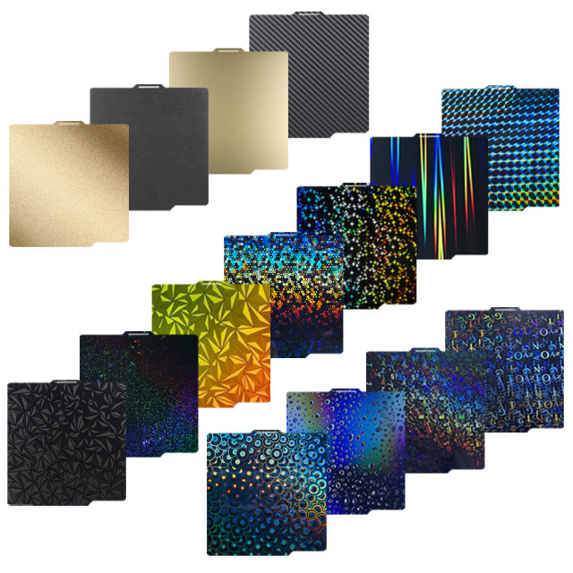 Tuozhuzi A1 Printing Board P1P X1 X1C P1 P1S 3D Printer Pei Panel Spray Film Platform