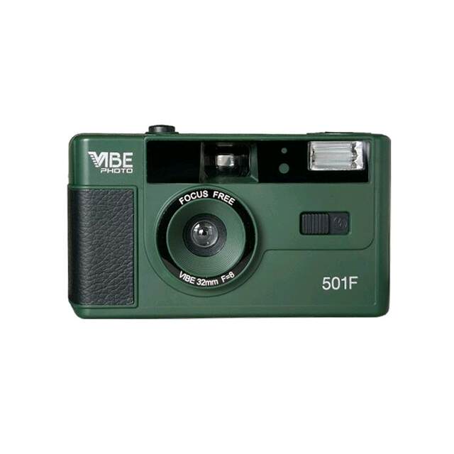 Brand new German VIBE 501F film camera non-disposable retro nostalgic gift 135 film fool machine