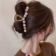 High-end hair clip for women 2025 new large hair clip with large hair volume and hair clip on the back of the head shark clip headgear