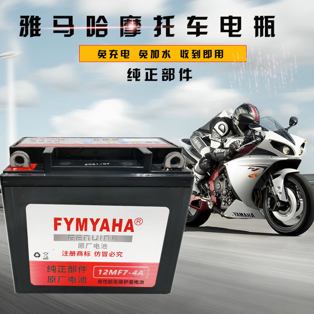 Yamaha Lingying Xunying Liying Patrol Eagle Shangling 125 scooter battery maintenance-free battery 12V