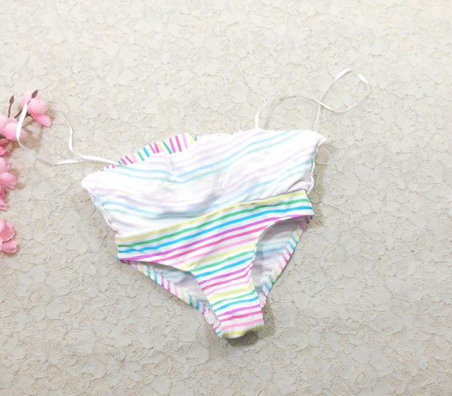 Foreign trade original order A890-6 children's swimsuit women's bikini triangle skirt swimming trunks sexy, comfortable and elastic