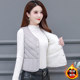 2024 autumn and winter new style down cotton vest for women plus velvet pony clip thickened thermal vest large size close-fitting waistcoat