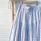 Homemade sweet purple skirt embroidered small floral slim long skirt for women in spring and summer high-waisted forest A-line skirt
