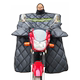 125 straddle motorcycle windshield quilt with velvet, thickening and waterproof in winter. 150 straddle type special windproof quilt in winter.