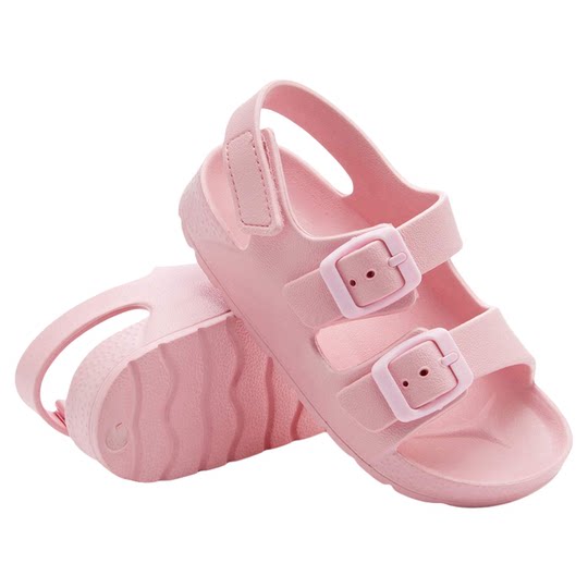 Foreign trade children's sandals Velcro lightweight adjustable buckle EVA foam shoes soft small and medium-sized children
