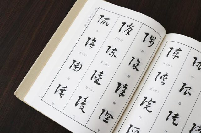 Chapter Cursive Dictionary Chinese Cursive Dictionary Copybook Brush Cursive Calligraphy Analysis Stroke Structure Techniques Copying Books Edited by Yang Lu/Yang Ao Shen Congwen's Old Preserved Cursive Script China Bookstore Press