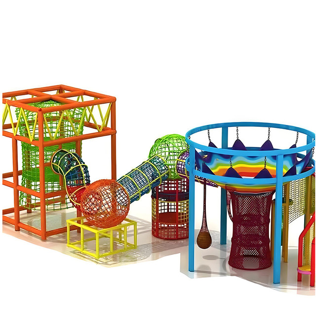 Outdoor jungle magic net jungle crossing adventure expansion rope net supermarket trampoline park playground safety protection net