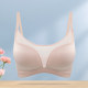 Beijiaren adjustable push-up glossy non-wired French bra BC cup thick and thin style breast-retracting tube top bra