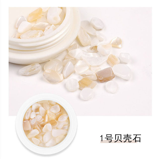 Extension glue manicure jewelry water ripple shell glue reinforced glue ...