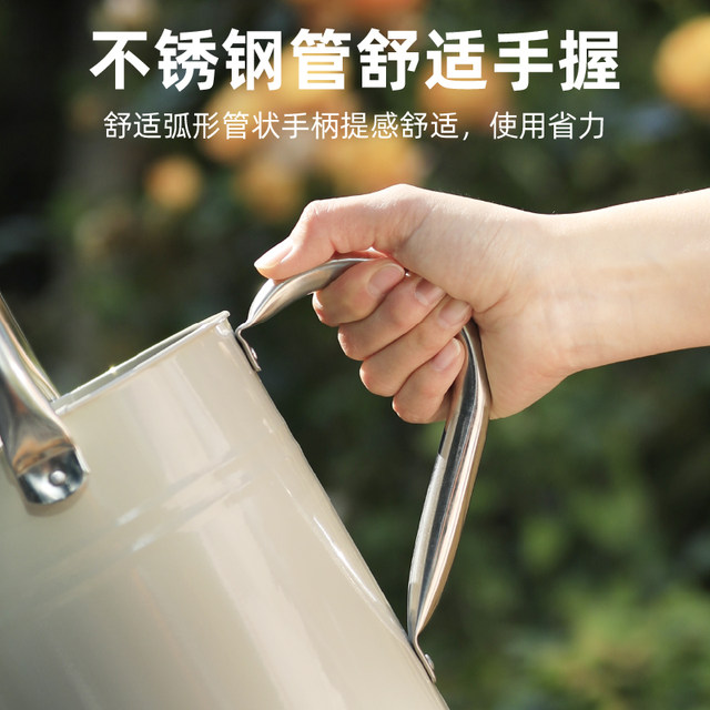 Worschworth sprinkler kettle gardening iron watering kettle watering flower kettle large household vegetable garden watering kettle